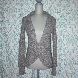 Roxy S Gray Cardigan Sweater